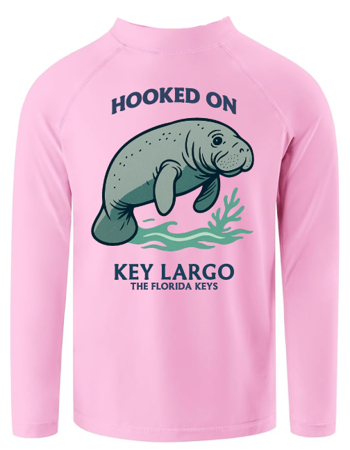 Y - Manatee | Youth Long Sleeve - Key Largo