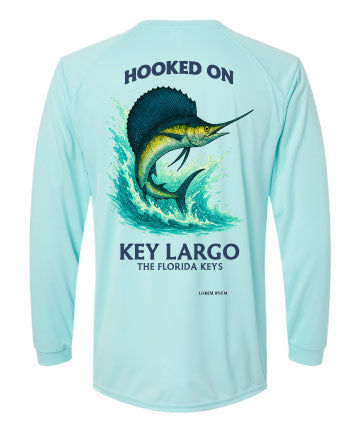 01_Hooked On Key Largo - Sailfish - Long Sleeve