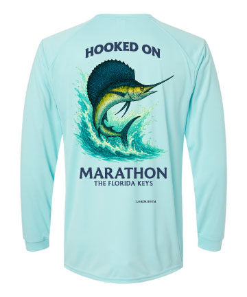 01_Hooked On Marathon - Sailfish - Long Sleeve