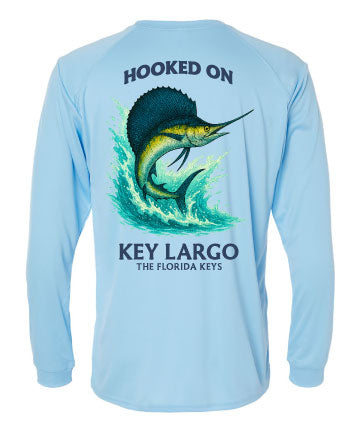 01_Hooked On Key Largo - Sailfish - Long Sleeve