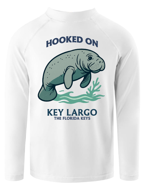 Y - Manatee | Youth Long Sleeve - Key Largo