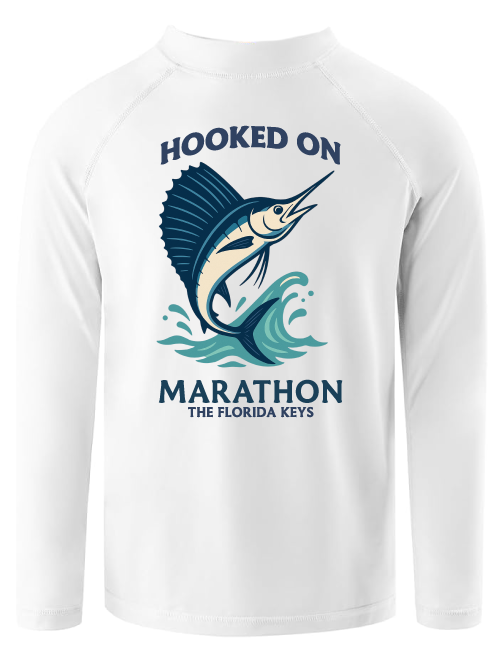 Y - Sail | Youth Long Sleeve - Marathon