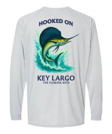 01_Hooked On Key Largo - Sailfish - Long Sleeve